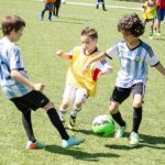 Campers make friends and enjoy sports activities at Beaver summer camp