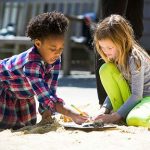 Campers make friends and enjoy outdoor activities at Shady Hill's Summer Program