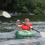 Campers enjoy kayaking and other outdoor activities at Camp Nonesuch
