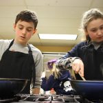 Students learn cooking skills at Create a Cook