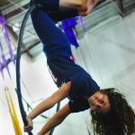 Kids learn aerial skills from experienced teachers at Esh Circus Arts