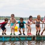 Campers love outdoor swimming at Everwood Camp in Sharon