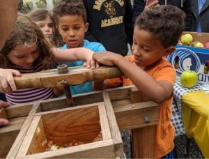 Drop-in kids vacation week programs at Historic Newton