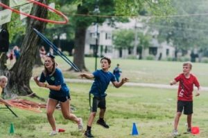 Campers enjoy various sports activities at LINX summer camps