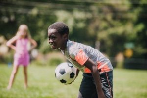 Campers enjoy various sports activities at LINX summer camps