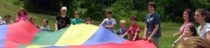 Campers make friends and enjoy fun activities at Mazemakers camp in Weston