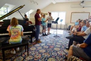 Students develop their musical technique at Rivers School Conservatory