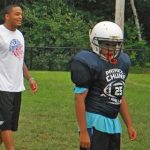 Student athletes develop new skills at Sports International Football camp