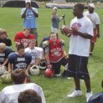 Student athletes develop new skills at Sports International Football camp