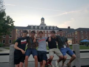 Students make new friends and prepare for college at Summerfuel Tufts