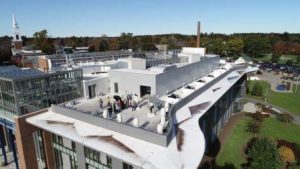 Sky high view of the Wheaton College Astronomy Observatory