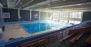 Crimson Aquatics swim team in Framingham
