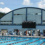 Crimson Aquatics swim team in Wayland