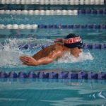 Crimson Aquatics swim team in Wellesley