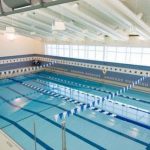 Crimson Aquatics swim team in Wellesley