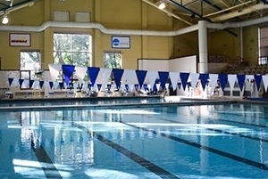 Crimson Aquatics swim team in Wellesley