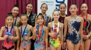 Gymnastics classes near Boston: Rhythmic Gymnastics