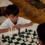 Kids learn how to master chess