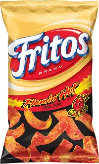 Nutrition and ingredients for Fritos Flamin Hot Corn Chips