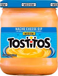 Nutrition facts for Tostitos Nacho Cheese Dip
